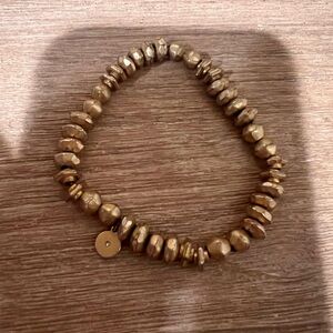 Stella & dot Gold Beaded Bracelet